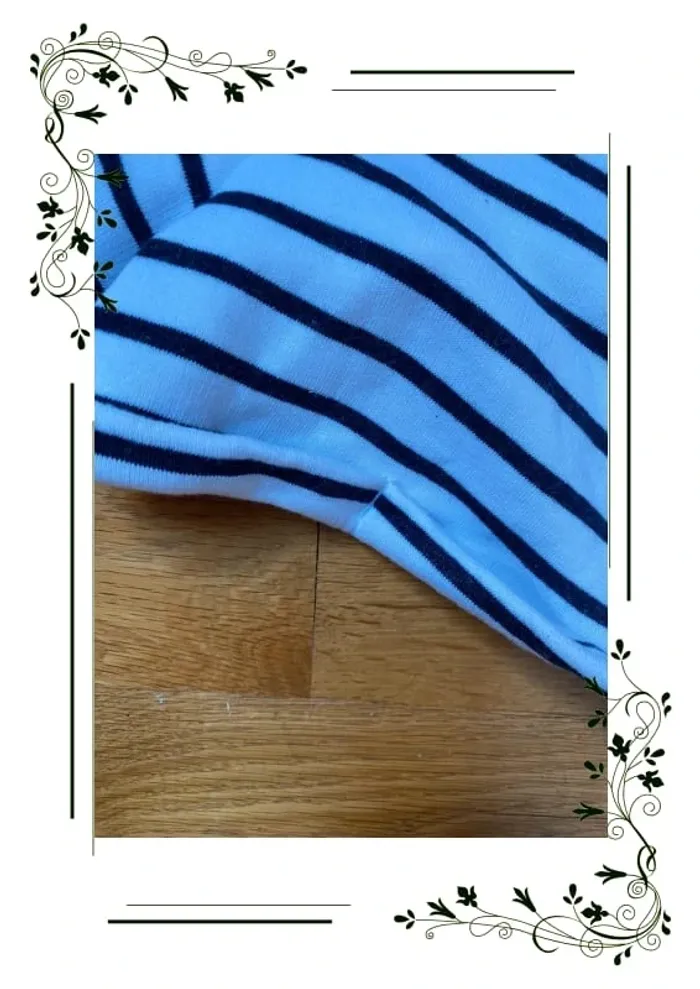 Short imprimé marinière et taille élastiquée, Lefties T S - photo numéro 3