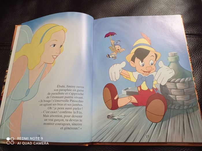 Livre enfant, Pinocchio. Disney éditions Hachette - photo numéro 4