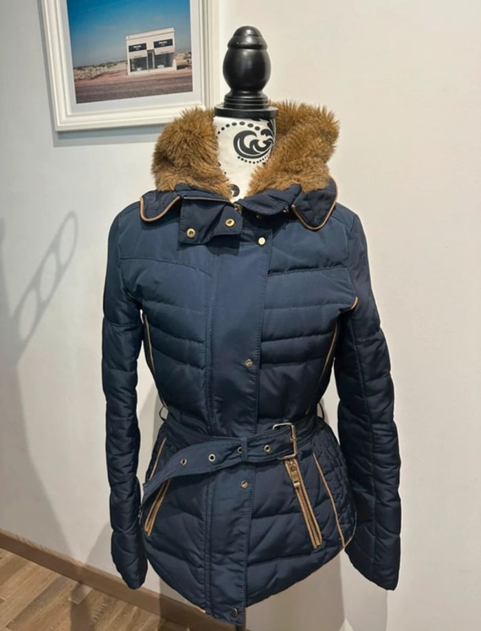 Doudoune bleu marine