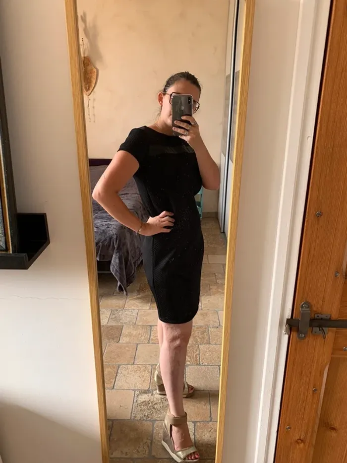 Robe La Fée Maraboutée noire taille 38 - photo numéro 7