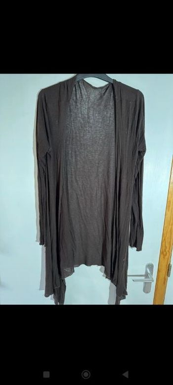 Gilet long femme