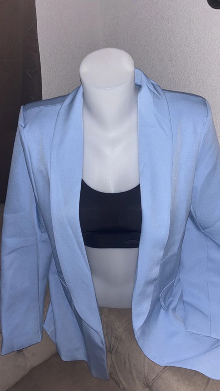 Blazer bleu neuf taille L - photo numéro 2