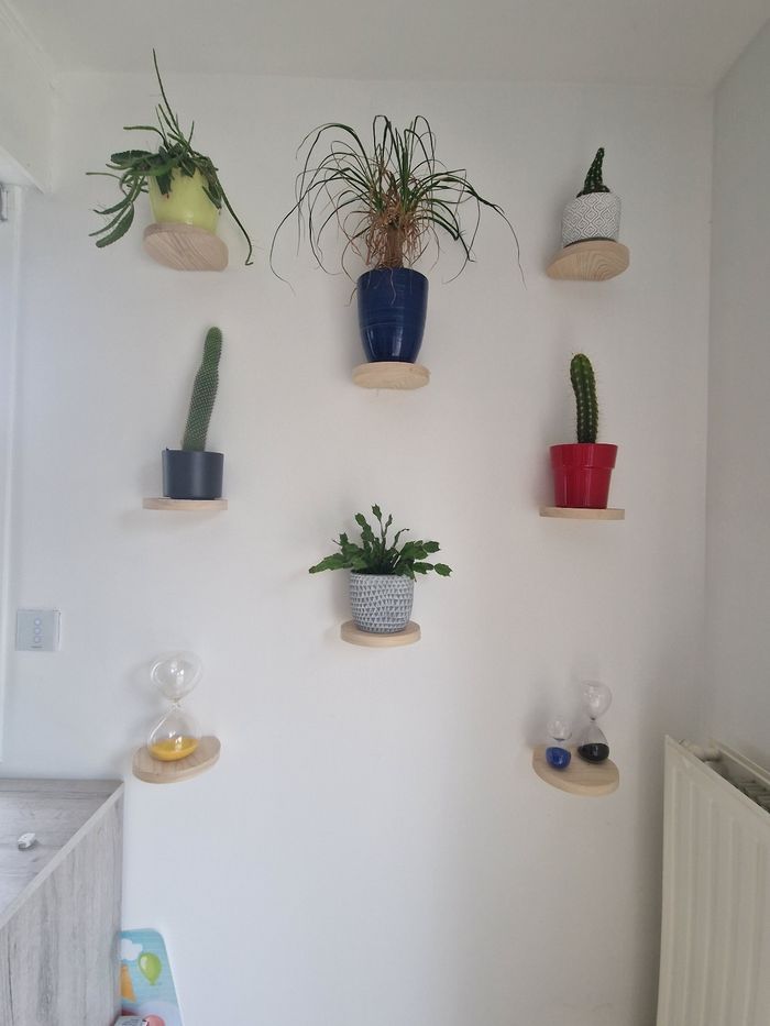 Etagere mural ronde - photo numéro 7