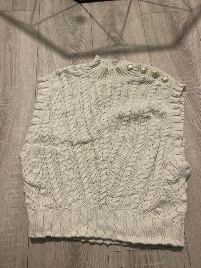 Pull sans manches Kiabi