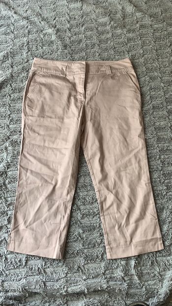 Pantacourt beige 3 suisses taille 44