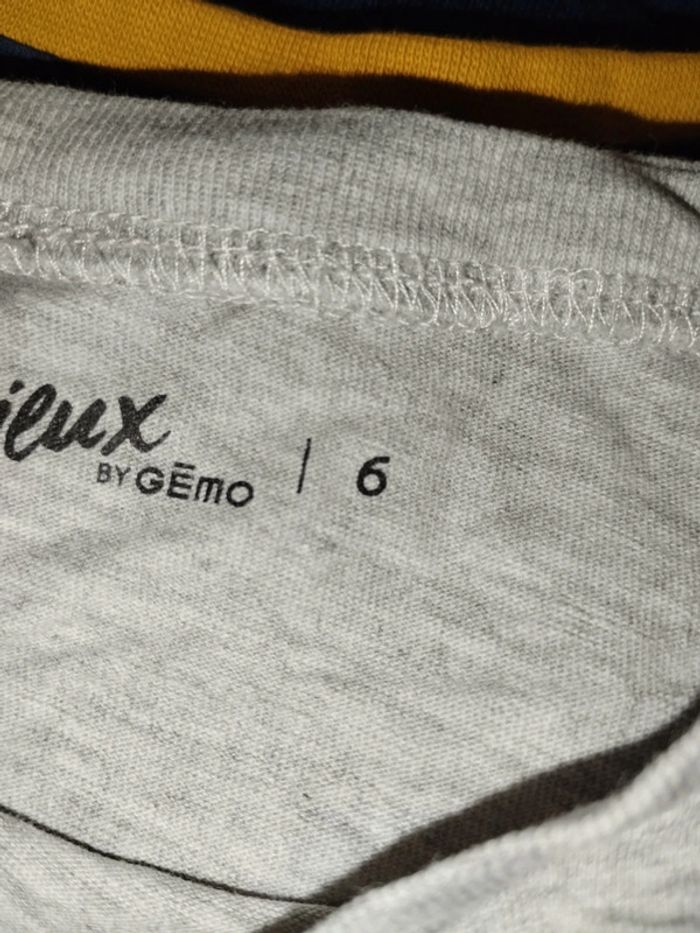 Tee-shirt gris 6ans - photo numéro 2