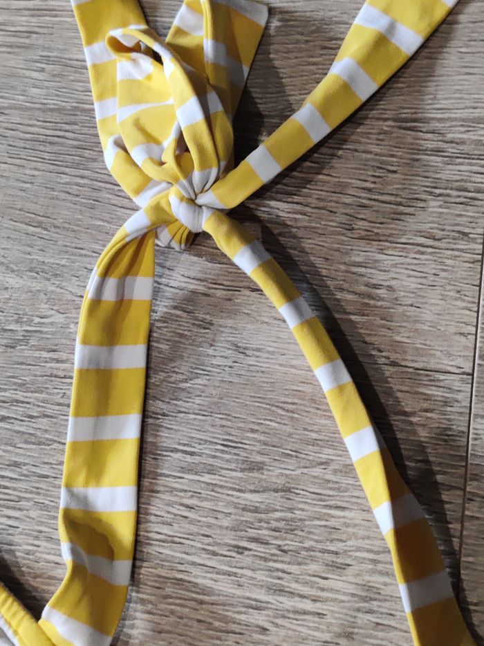 Maillot de bain bikini jaune Petit bateau Taille M - 38 - photo numéro 5