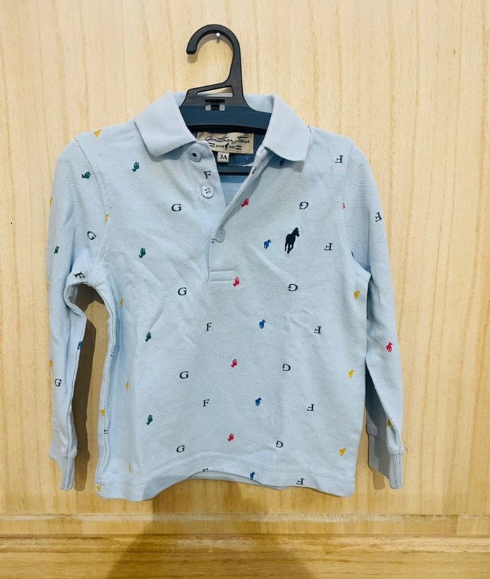 Polo manches longues gentleman Farmer 3 ans