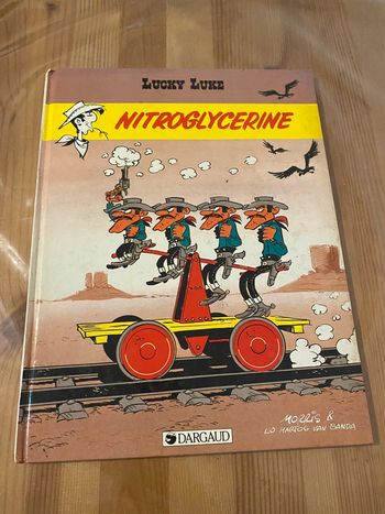 bd Lucky luke nitroglycérine intérieur comme neuf