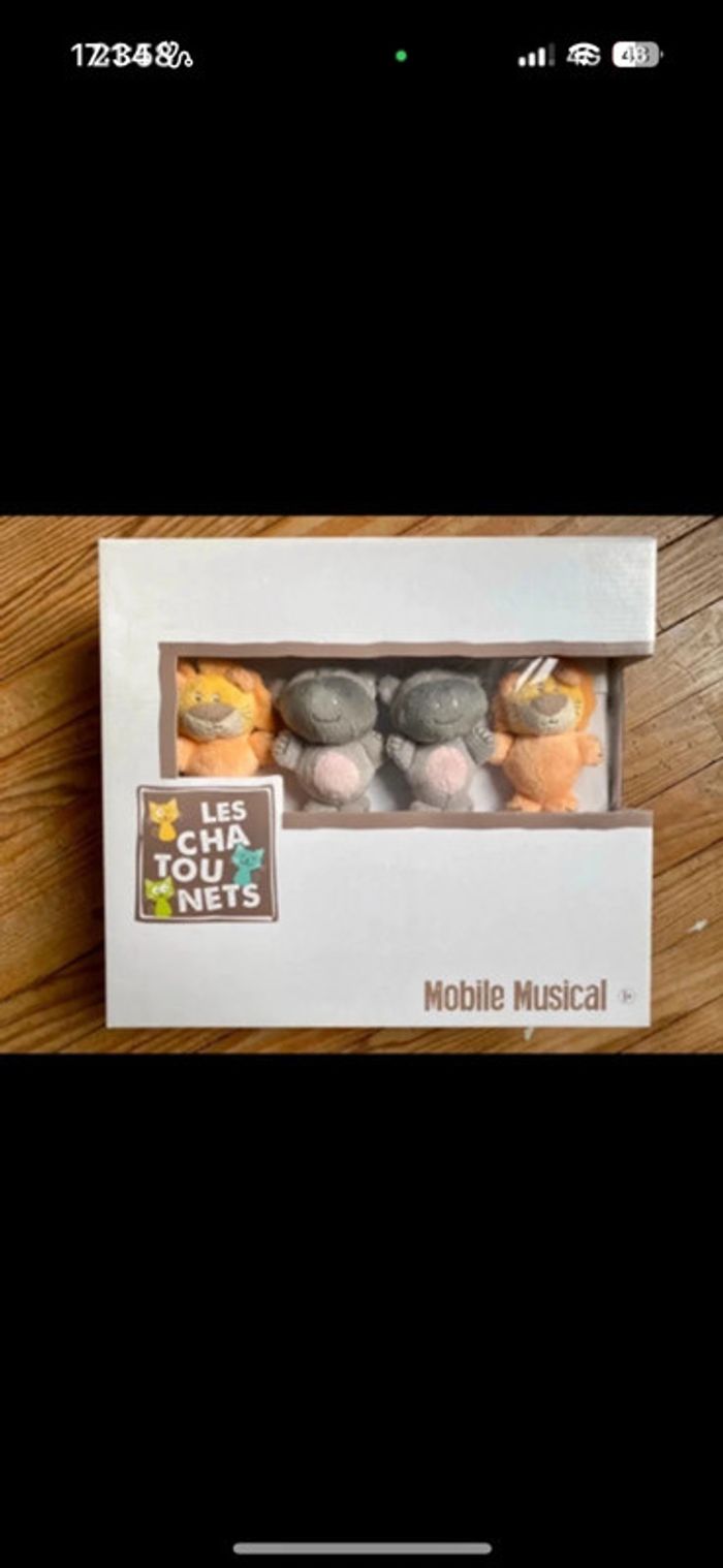 Mobile musical les chatounets
