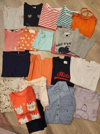 Lot vêtements fille