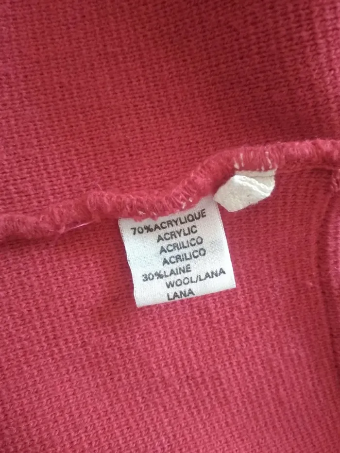 Gilet Femme Rouge - photo numéro 7