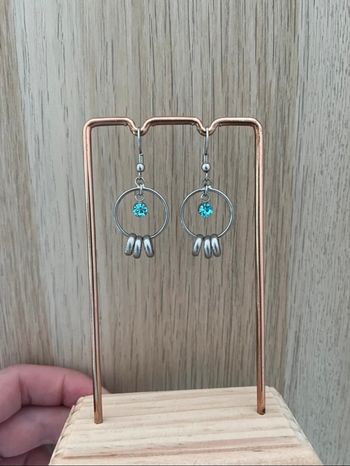 Boucles d'oreilles turquoise