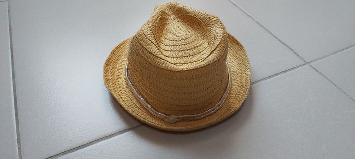 Chapeau de paille 54cm - photo numéro 3