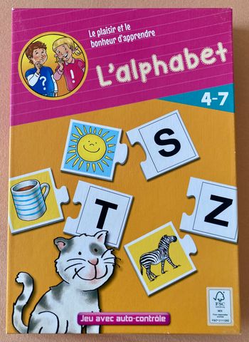Jeux de l'alphabet + Loto des couleurs
