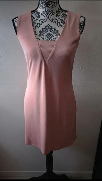 Magnifique robe rose mango
