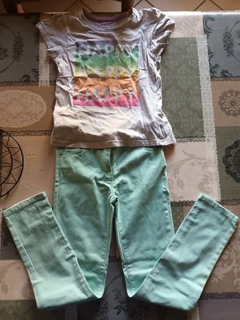 Jean légé + tee shirt