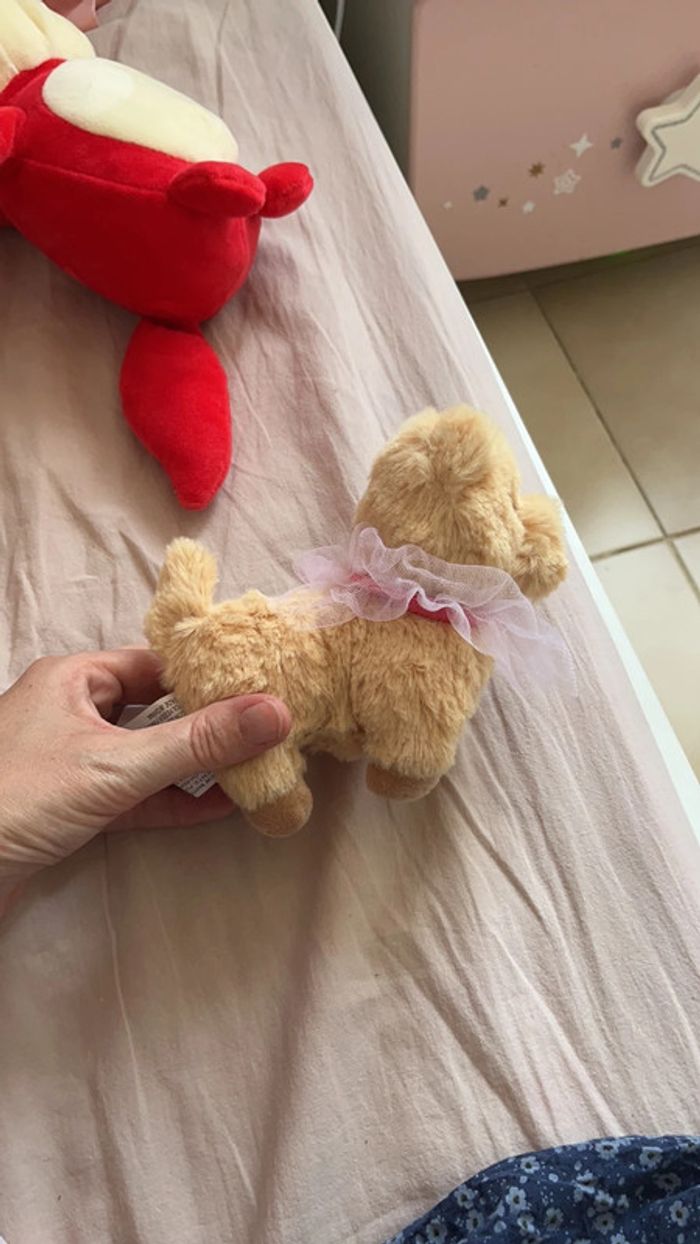 Petit chien peluche - photo numéro 2