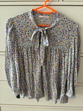 Blouse à fleurs