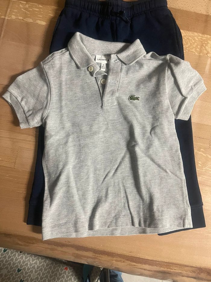 ensemble lacoste 4 ans - photo numéro 2