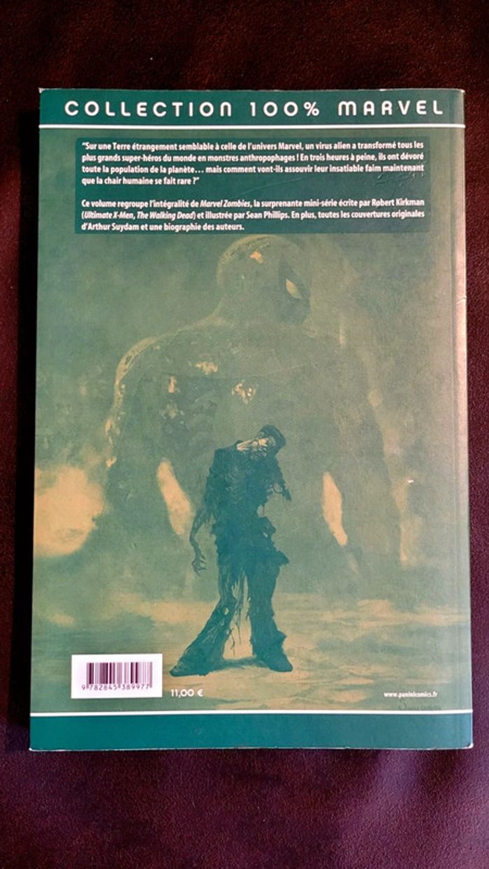 BD Comics Marvel Zombies 1 La Famine Kirkman - photo numéro 8