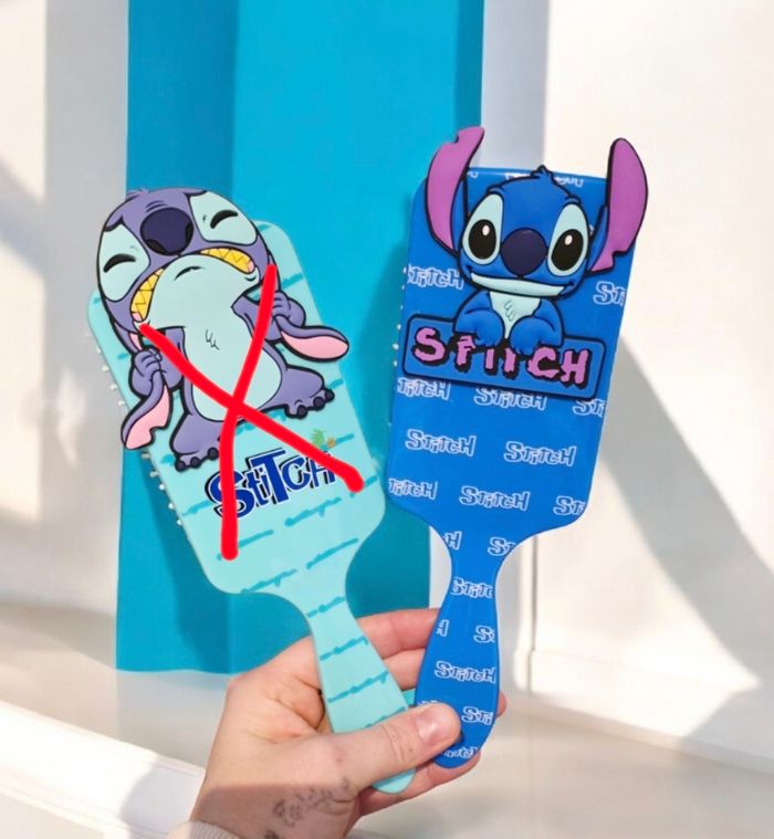 💥Grande brosse cheveux Disney Stitch - photo numéro 2