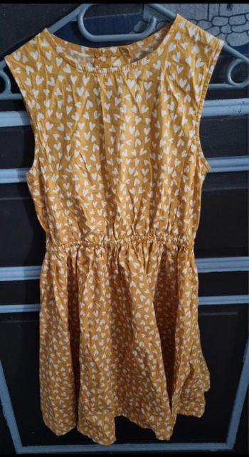 Robe d'été motifs cœurs 12ans