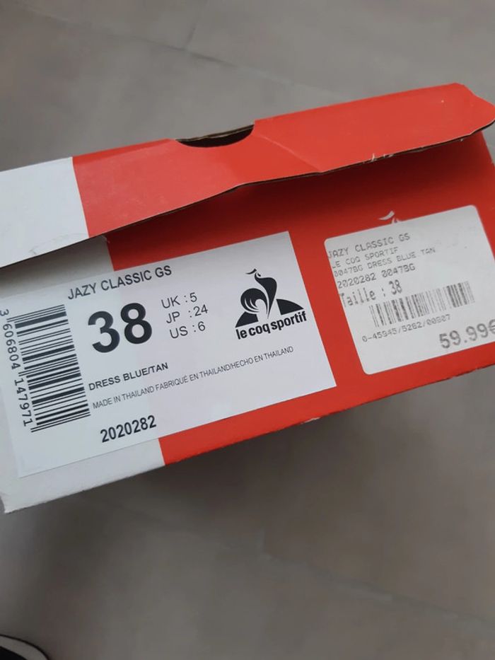 Baskets Jazy Classic JS Le Coq Sportif - photo numéro 10