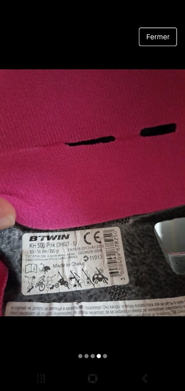 Casque vélo - photo numéro 2