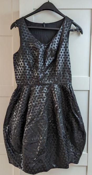 Robe noire à poisT. 34 Naf-Naf