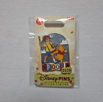 Pins Winnie the Pooh 60e anniversaire DisneyPins neuf