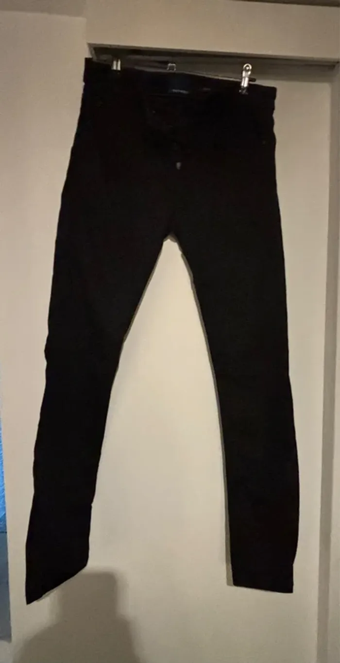 Jean noir Devred taille 40-L modèle Slim Fit en très bon état - photo numéro 4