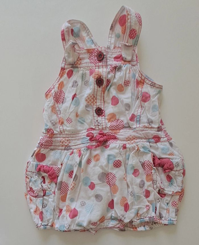 Salopette courte fille 18 mois Tape à l'oeil