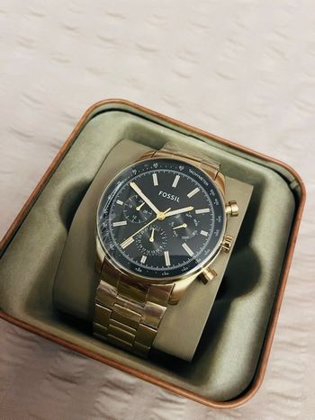 Montre Fossil Or neuve