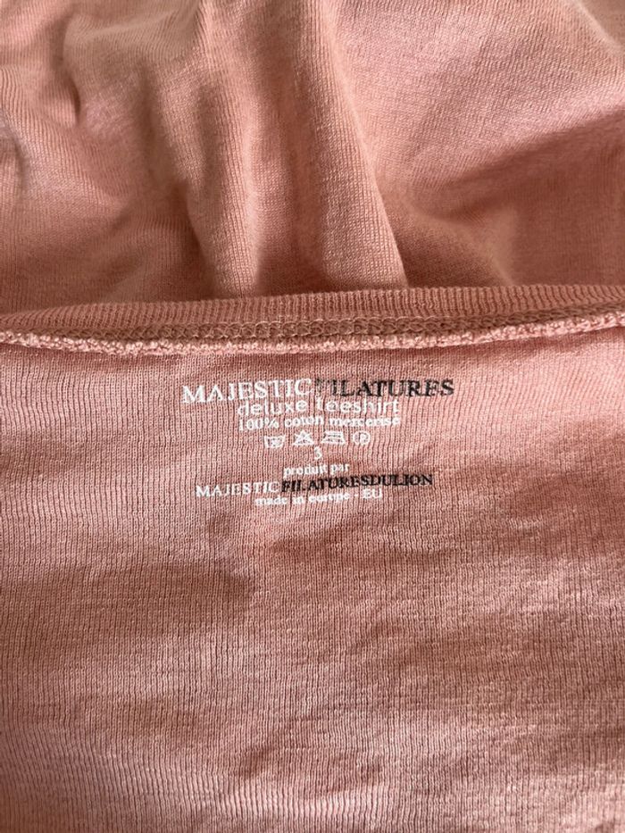 Tee shirt coton - Majestic Filatures - M - photo numéro 4