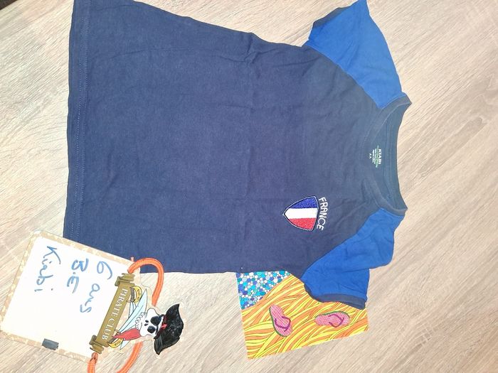 Tee shirt maillot football 6 ans garcon.