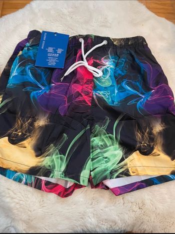 Short de bain coloré neuf taille XL Amytis