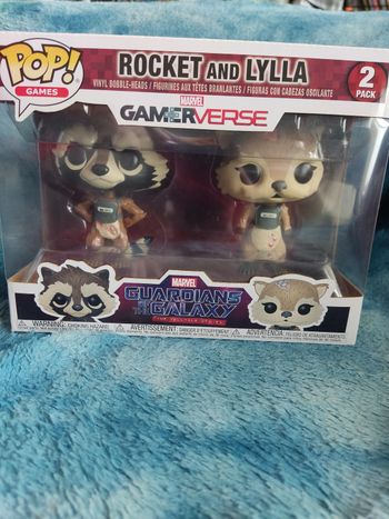 Funko Pop Rocket and Lylla Les gardiens de la Galaxie