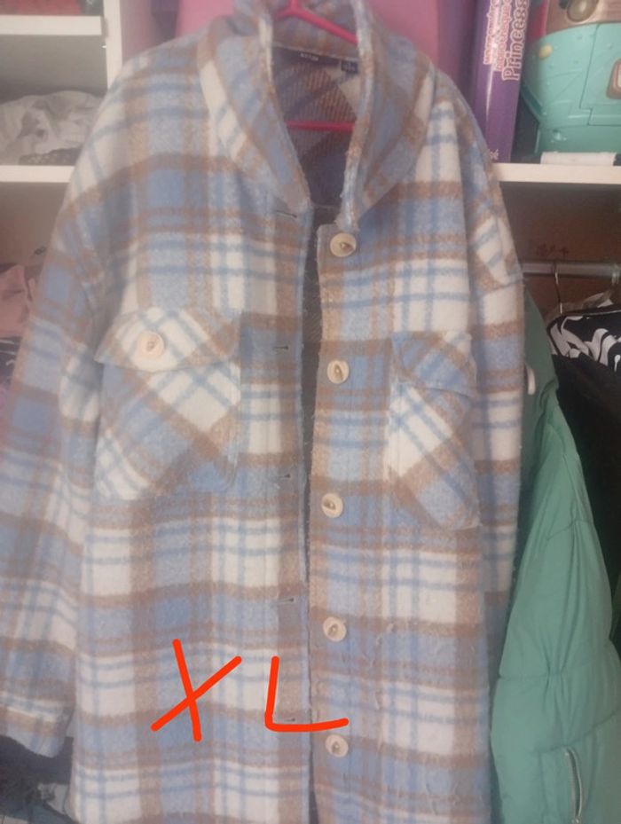Veste chemise femme XL