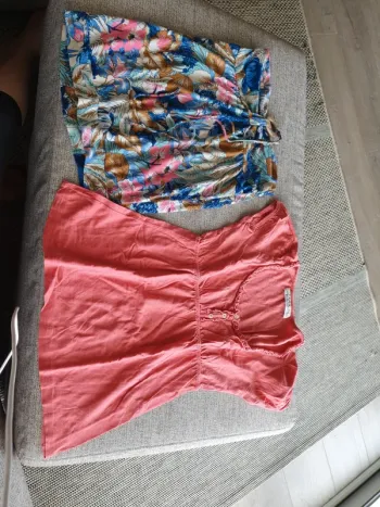 Lot tee shirt et dos nu