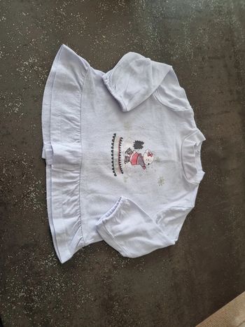 Tee shirt manches longues en 6 mois