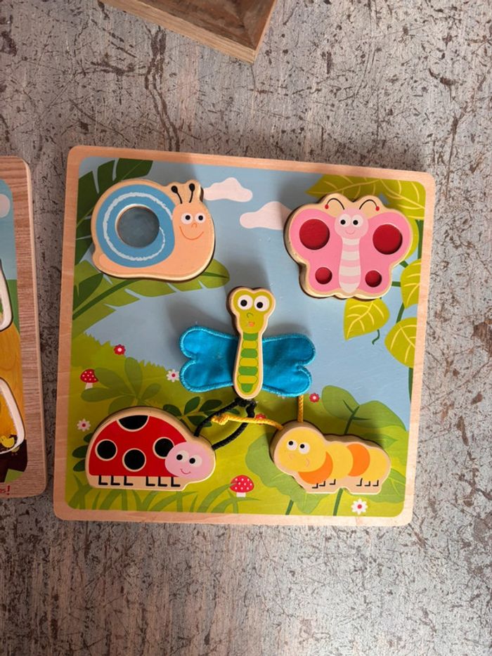 Lot de 2 puzzles bébé - photo numéro 3