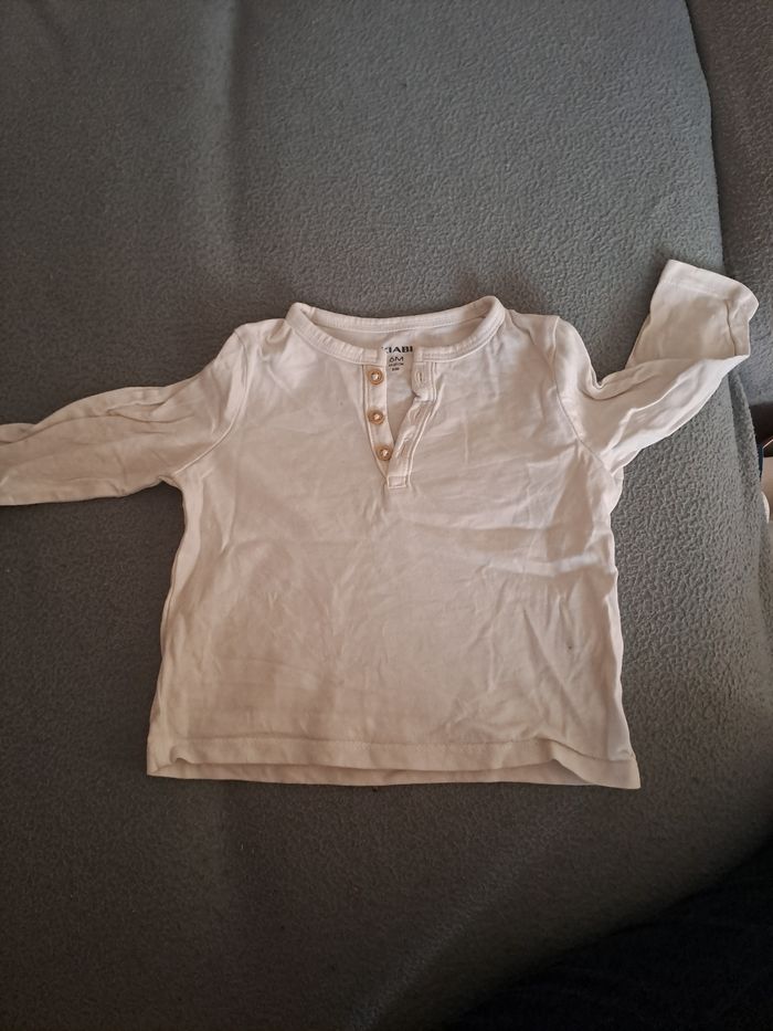 Lot 4 Tee-shirt 6 mois - photo numéro 2
