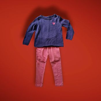 ensemble pull legging fille 2/3 ans