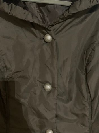 Blouson kaki taille 50/52 très bon état col fausse fourrure détachable