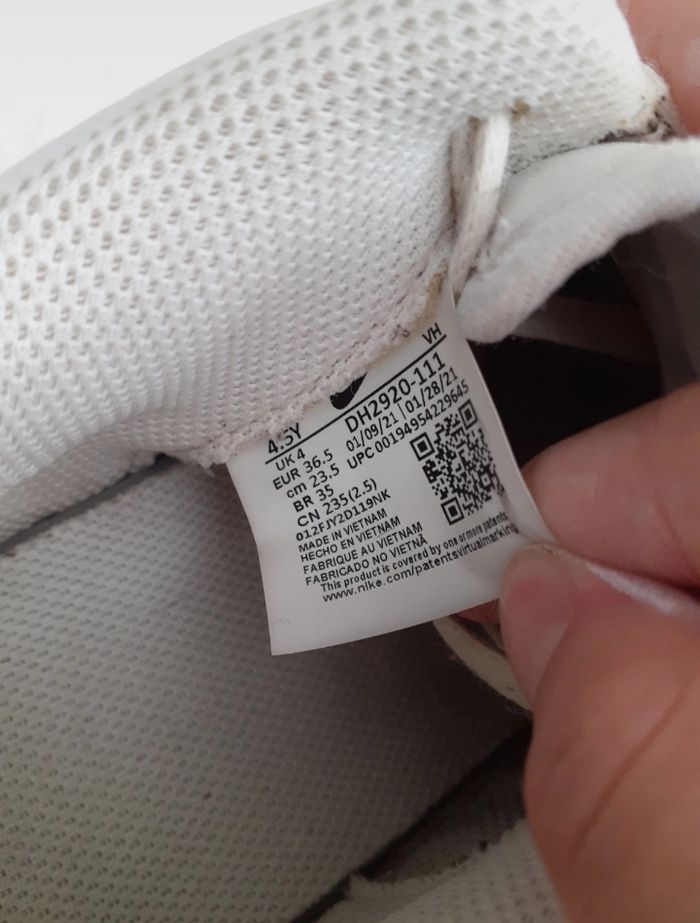 Baskets Nike air filles - photo numéro 7