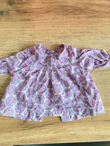 Blouse taille 1 mois