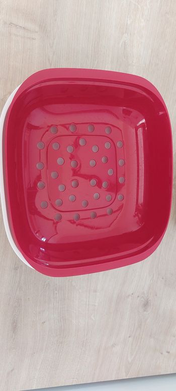 Bol de service et passoire allegra tupperware