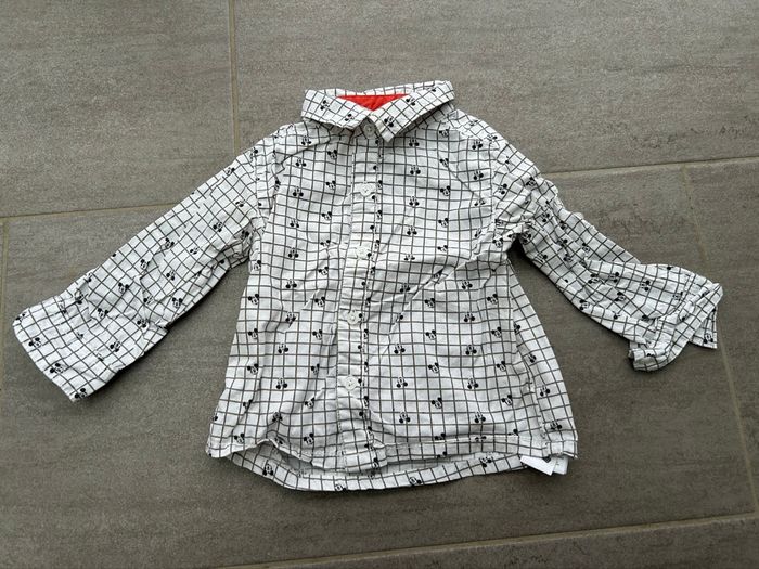 Lot 3 chemises manches longues 18 mois