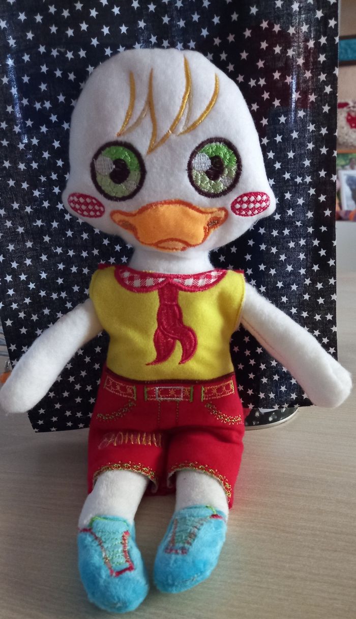 Peluche fantaisie fait maison - photo numéro 3